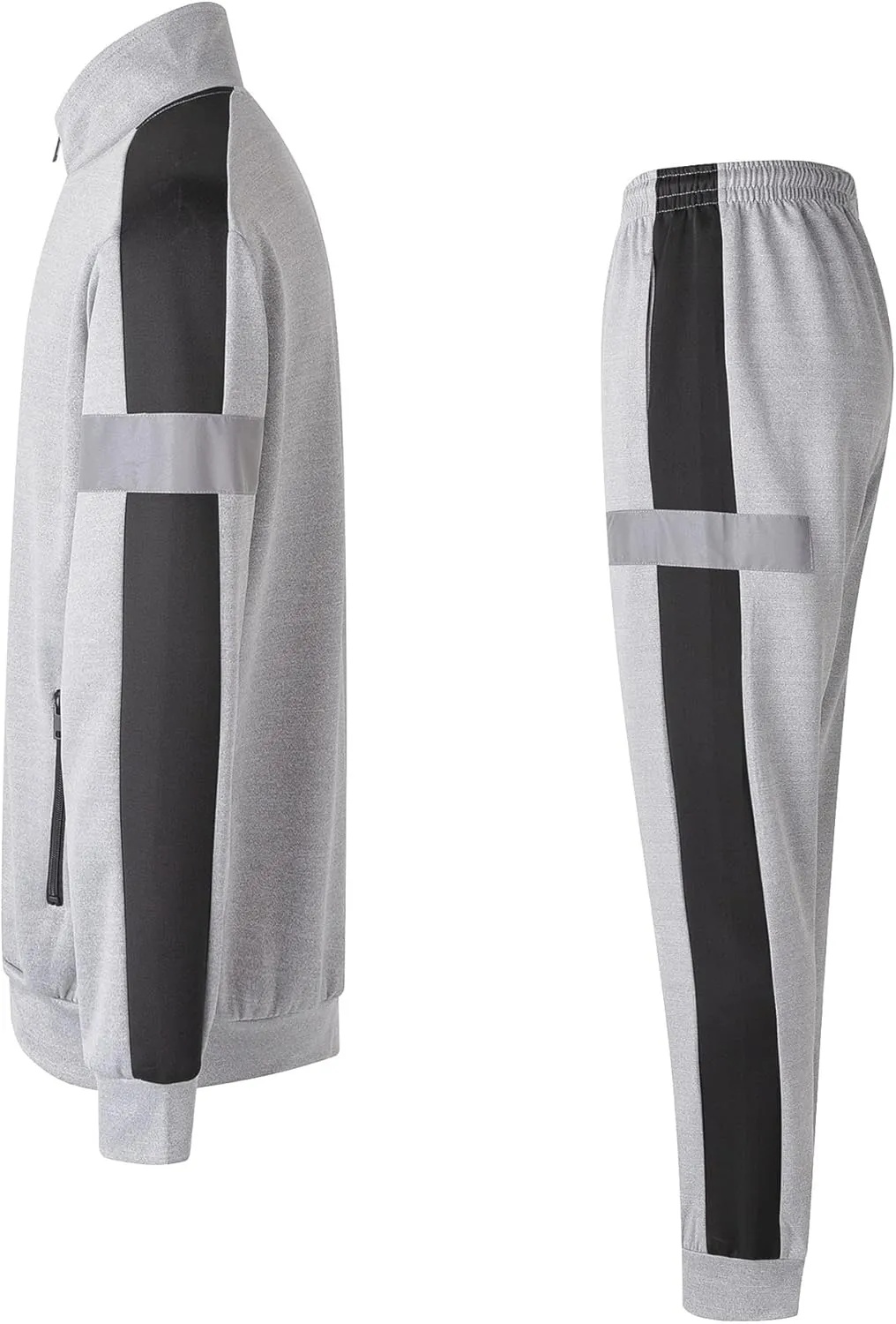 Abovewater Men's Tracksuits Sweatsuits for Men Set Track Suits 2 Piece Casual Athletic Jogging Warm Up Full Zip Sweat Suits