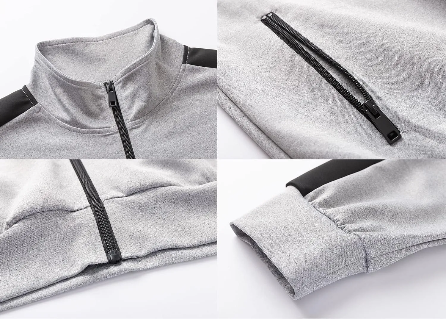Abovewater Men's Tracksuits Sweatsuits for Men Set Track Suits 2 Piece Casual Athletic Jogging Warm Up Full Zip Sweat Suits