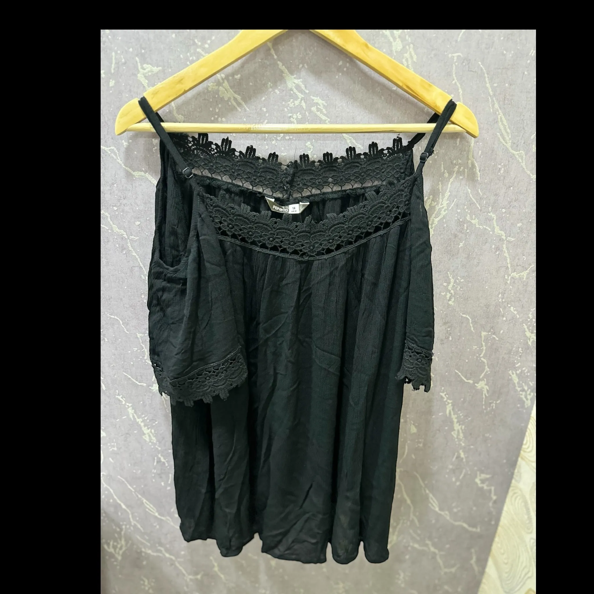 Black Top with Strapes