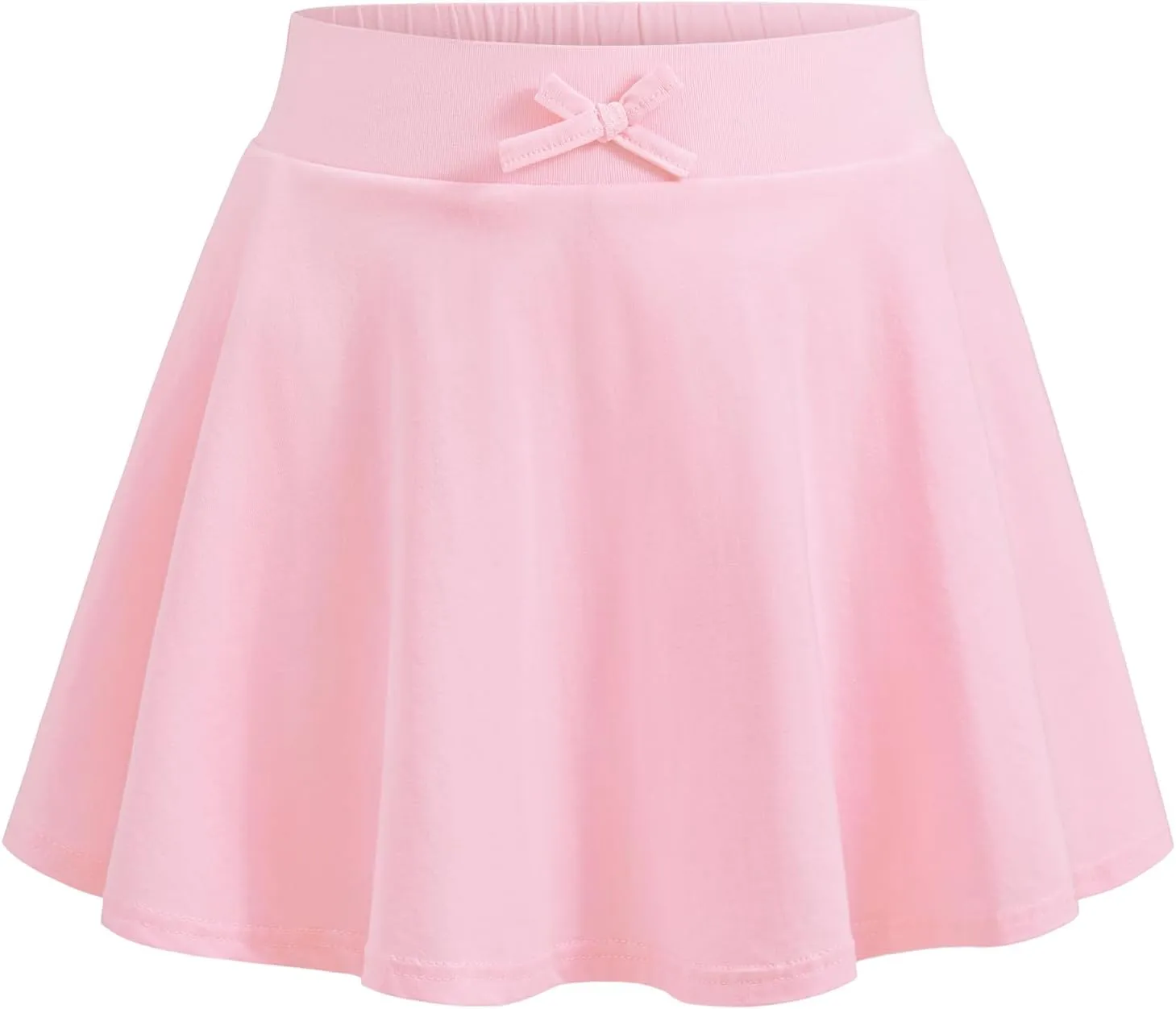 BOOPH Girls Skirts Kids Casual Mini Skorts Toddler Athletic Uniform Skirts with Pockets