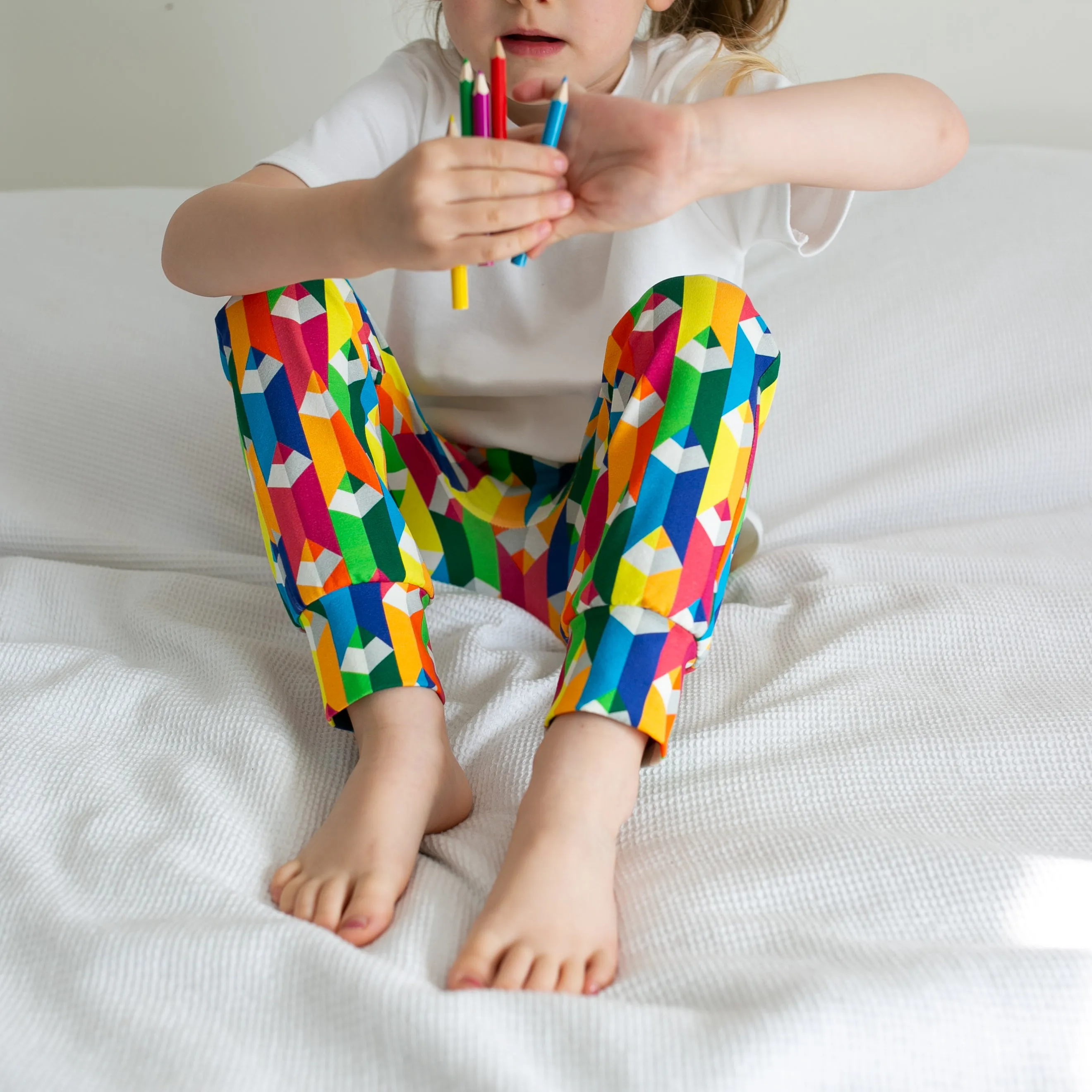 Colouring pencil leggings 0-6 Years