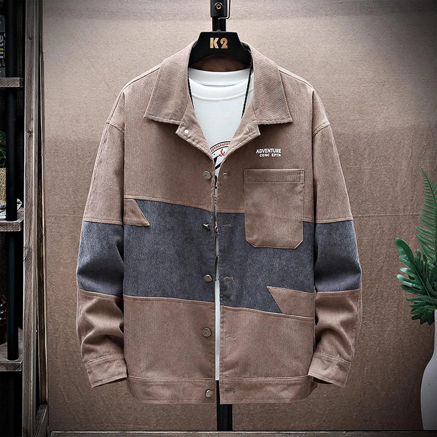 DuDubaby Autumn New Men's Fashion Casual Coat Men's Wear