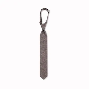 Glitter Long Tie - Carbide