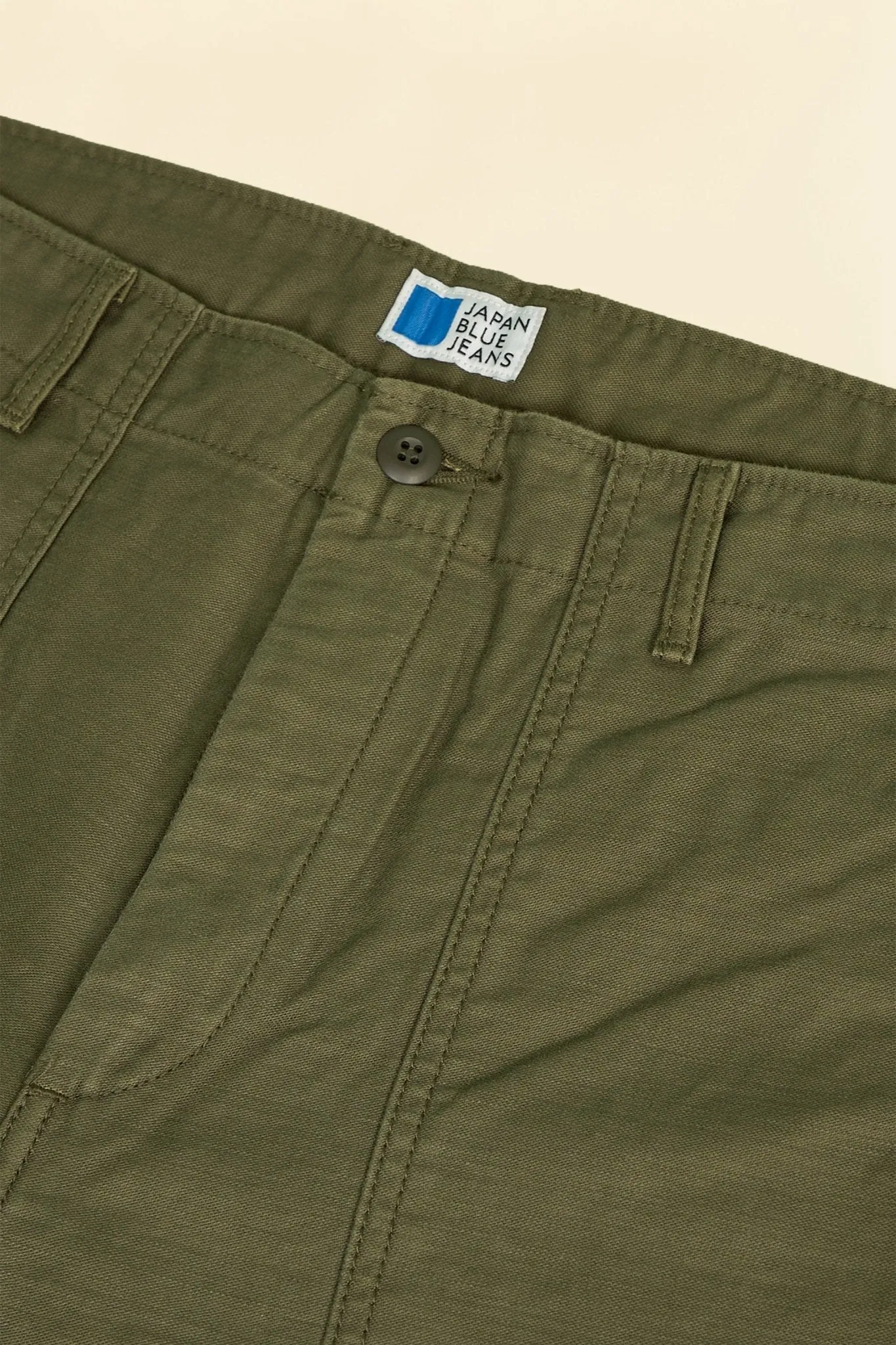Stylish Japanese Blue Military-Inspired Modern Baker Pants