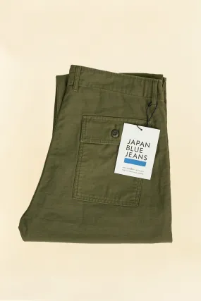 Stylish Japanese Blue Military-Inspired Modern Baker Pants
