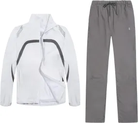 Little Donkey Andy Women Lightweight Running Jacket 2 Pieces Set, Full Zip Track Sports Suits for Cycling, UV Protection