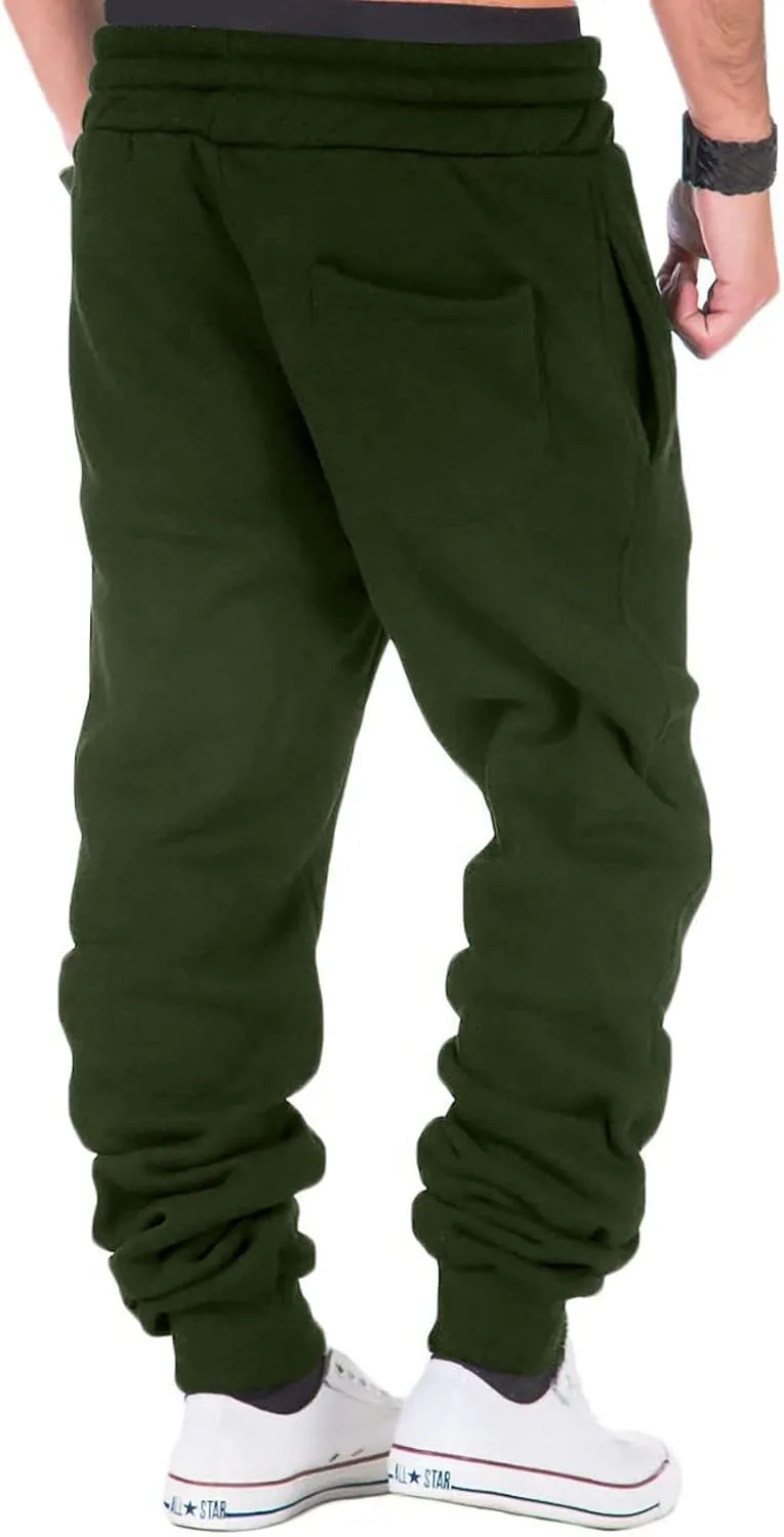 Men Splicing Printed Overalls Casual Pocket Sport Work Casual Trouser Pants Mens Cargo Pants
