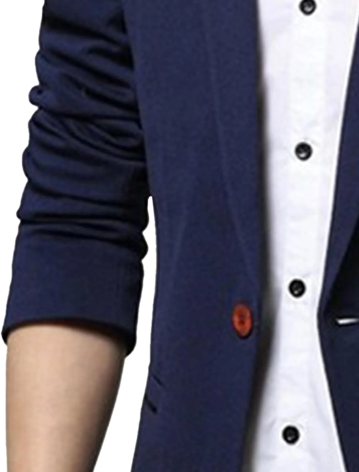 Men's Blazer Casual Sport Coats Slim Fit Business One Button Suit Jacket Blazer Lightweight Sports Coat Jacket