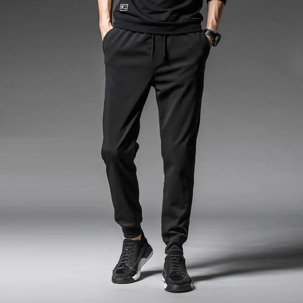 Mens Cargo Sweatpants Casual Jogging Sports Elastic with Pockets Men's Men's Pants Fleece Active Tech Joggers
