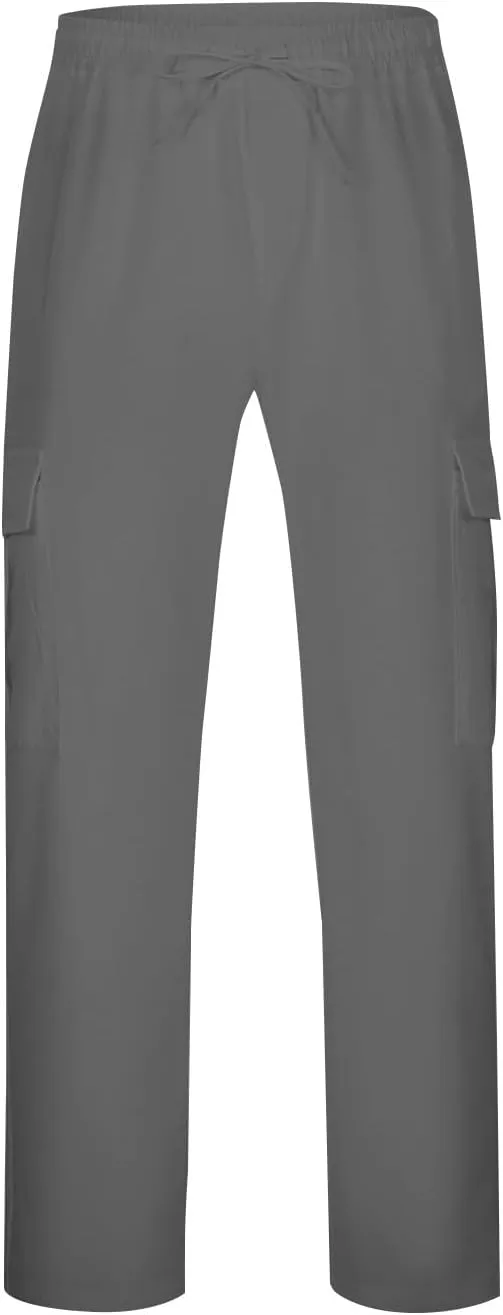 Mens Casual Pants Cargo Pants Men Wide Leg Baggy Going Out Athletic Outdoor Lightweight Casual Fishing