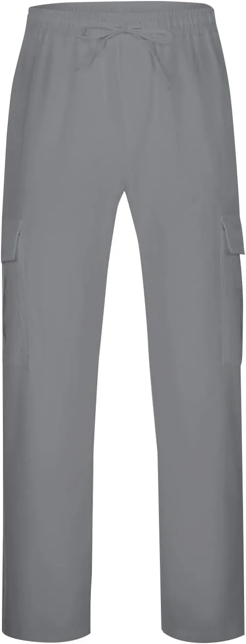 Mens Casual Pants Cargo Pants Men Wide Leg Baggy Going Out Athletic Outdoor Lightweight Casual Fishing