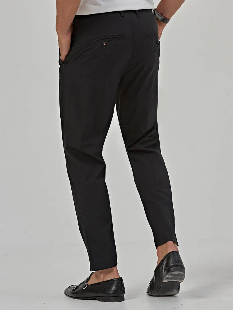 PETER CASUAL PANTS IN BLACK