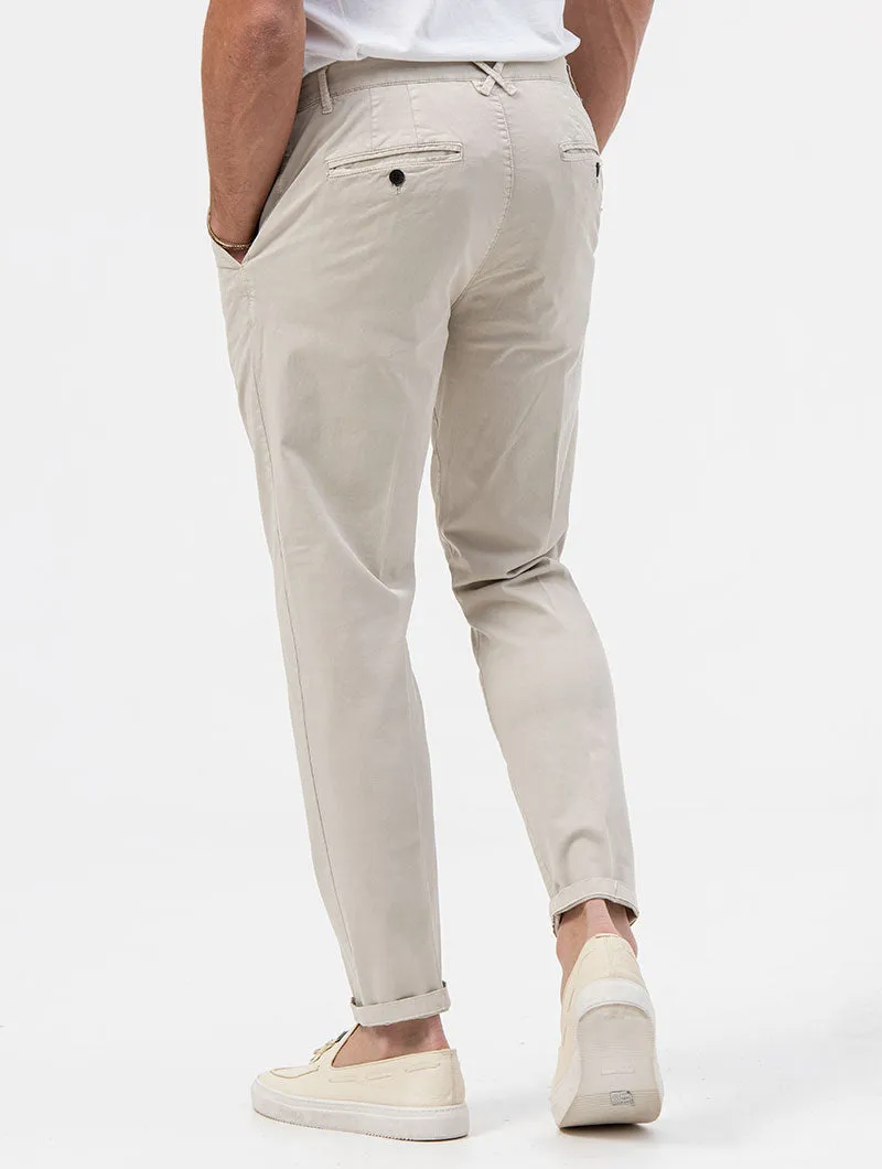 ROMAN CASUAL PANTS IN BEIGE