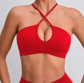 Serena Twist Sports Top