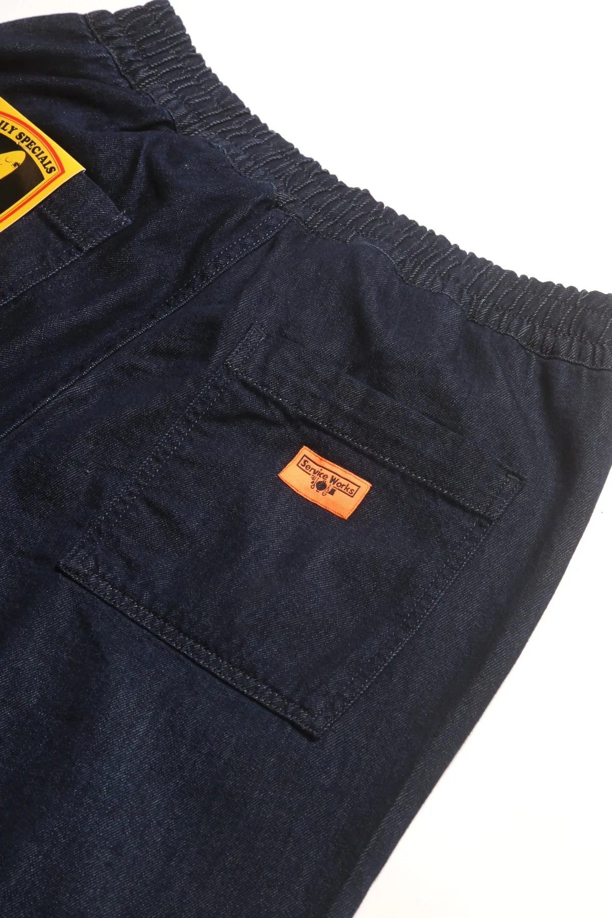 Indigo Denim Classic Chef Pants by Service Works - Superior Quality & Comfort