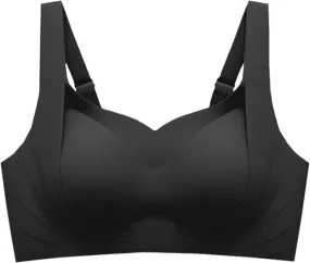 Sports Bras for Women, Full Support Comfort Breathable Bras Large Size Sport Bra Workout Fitness Sports Bras