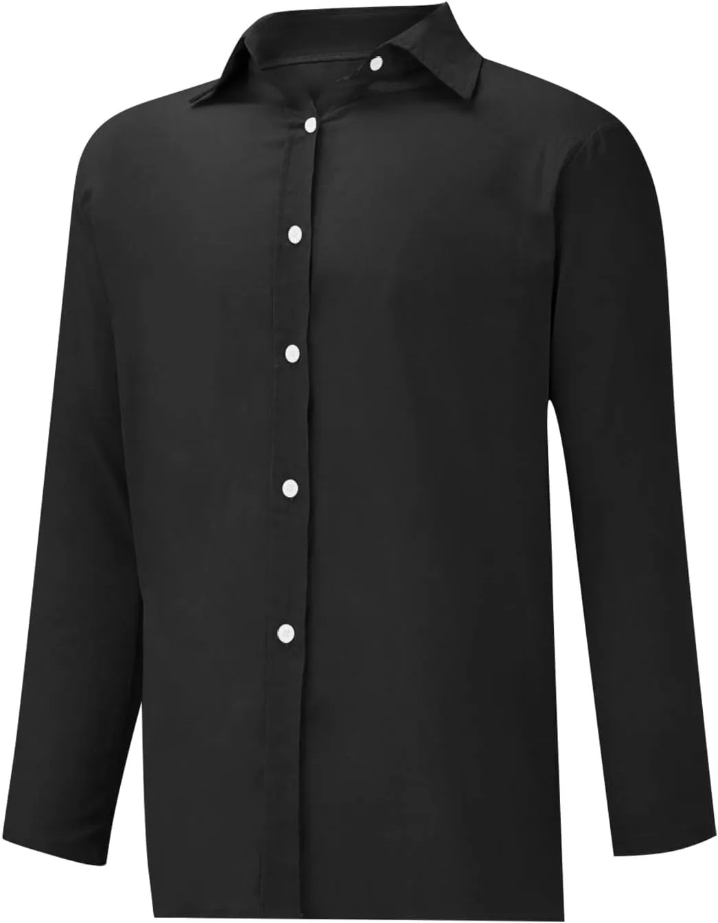 Summer Cotton Linen Shirts for Women Trendy Casual Long Sleeve Button Oversized Tshirts Ladies Work Tops